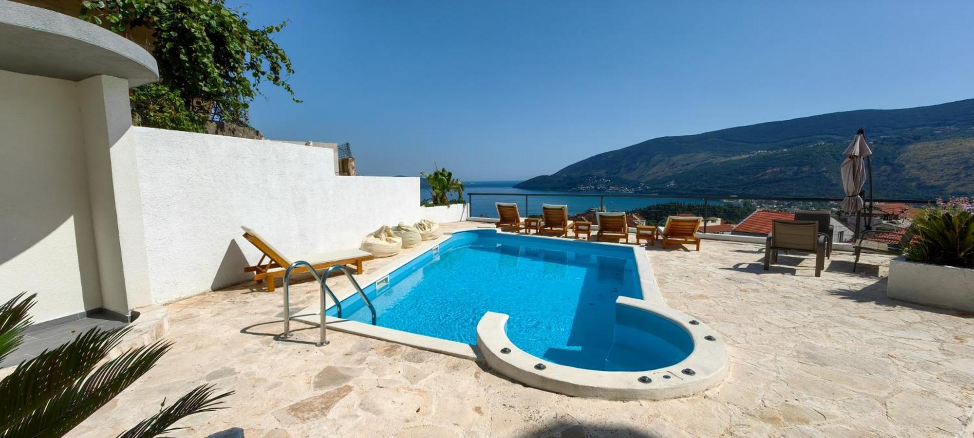 Magnolija Apartmani Igalo Bagian luar foto